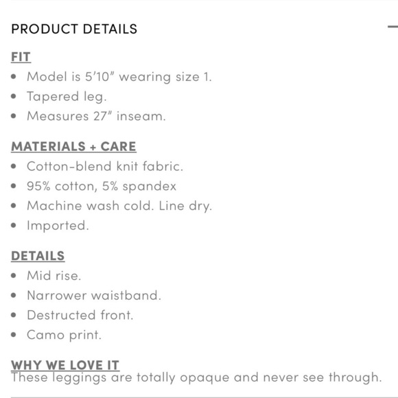 TORRID Destructed Front Premium Camo Leggings - Picture 4 of 10